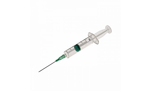 Шприц BD Emerald трехкомпонентный с иглой 5 мл № 100